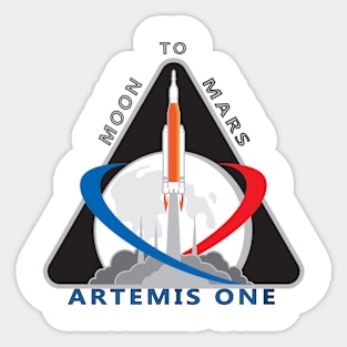 Artemis Mission One Patch Sticker